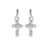 Sweet and cool, Thorn Cross series, unique personality, high-end, niche fashion necklaces, earrings and rings for women Item Picture